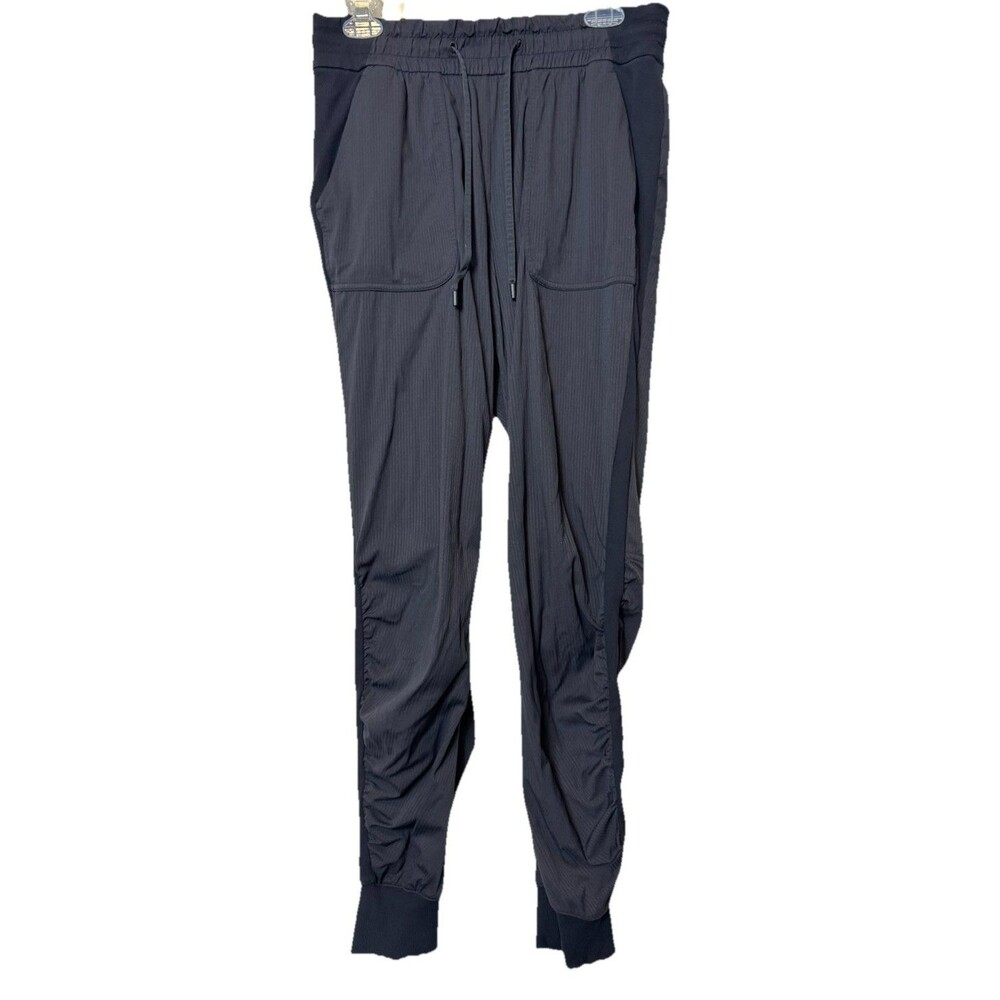 Lululemon Beyond the Studio Jogger Black High Waist Pants Athleisure Women's 8